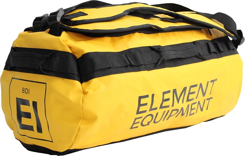 Trailhead Duffel Bag Shoulder Straps Waterproof Yellow Large