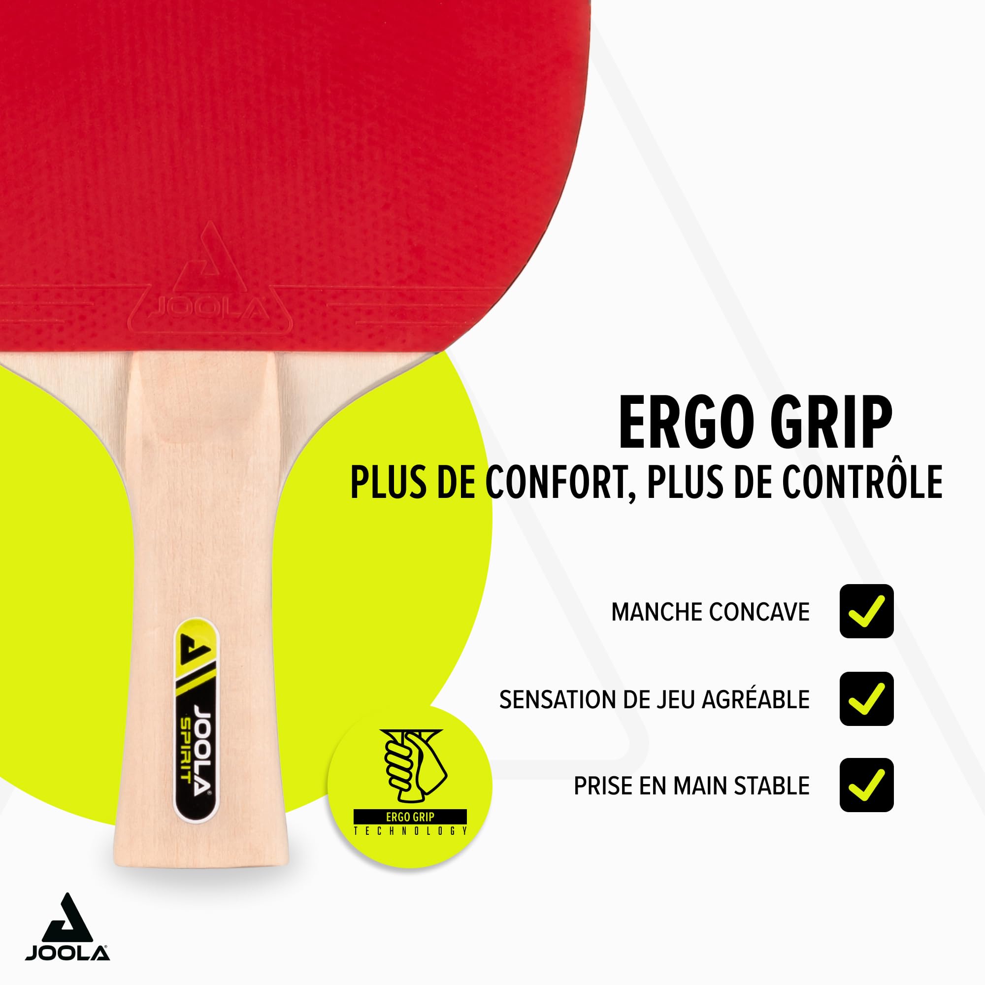 JOOLA Set de Tennis de Table Family avec 4 Raquettes, balles de de Tennis de Table et Sac de Transport