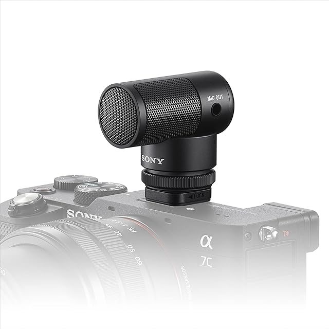 Sony ECM-G1 Shotgun Microphone (Battery- and cable-free)