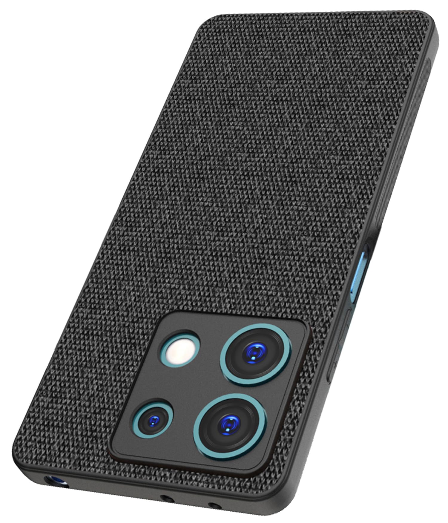 Kapa Soft Full Fabric Protective Back Case Cover for Redmi Note 13 (5G) | Shockproof Slim Hard Anti Slip Back Case (Black) (B0CZNMGYM2) Amazon Price History, Amazon Price Tracker