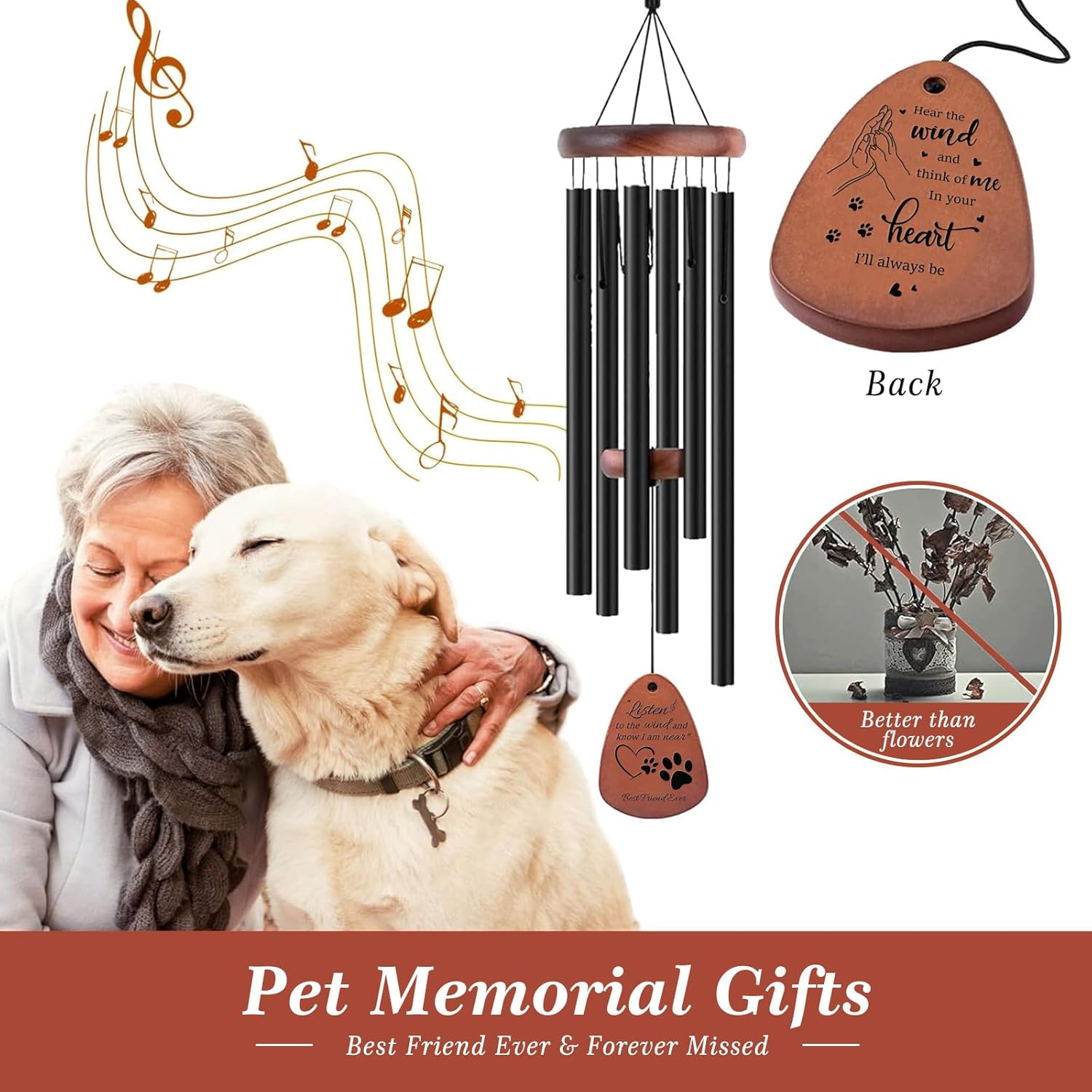 32-Item Dog Memorial vs. Black Wind Chimes - Surprising Sympathy Tested