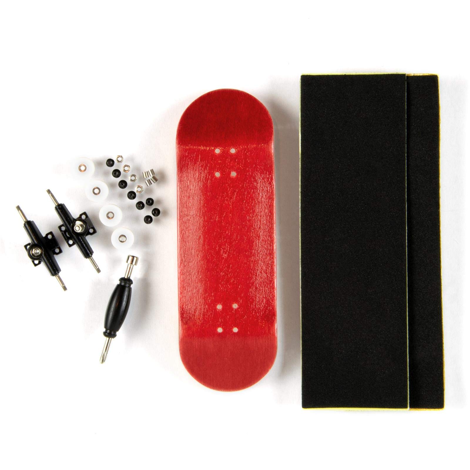 Set di skateboard per dita in legno d'acero in diversi design