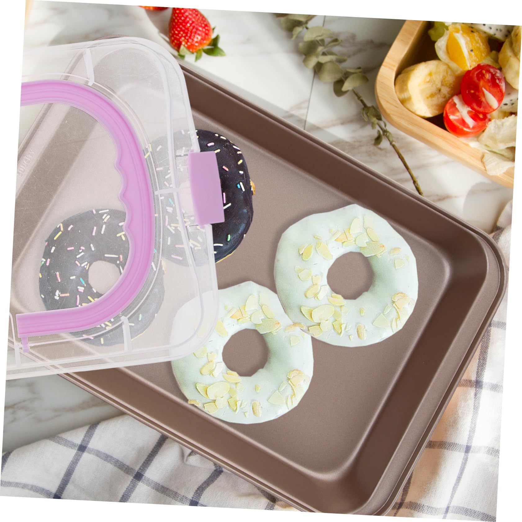 Ciieeo Carbon Steel Cake Molds for Baking Rectangle Cake Pan Cookie Baking Molds Lightweight and