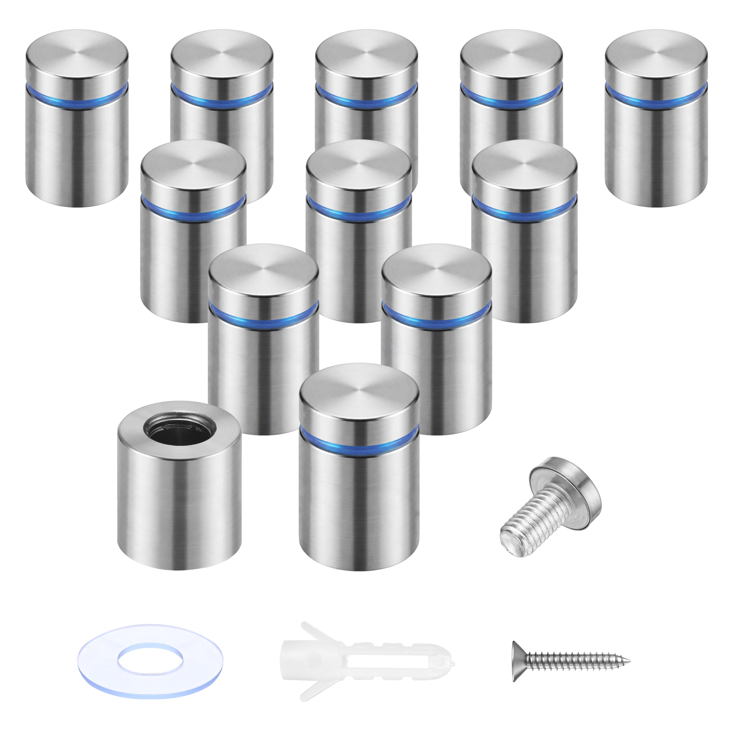 Pelopy 8 Pcs Standoff Screws - Wall Mounts -28 Pelopy 8 Pcs Standoff Screws - Wall Mounts -28