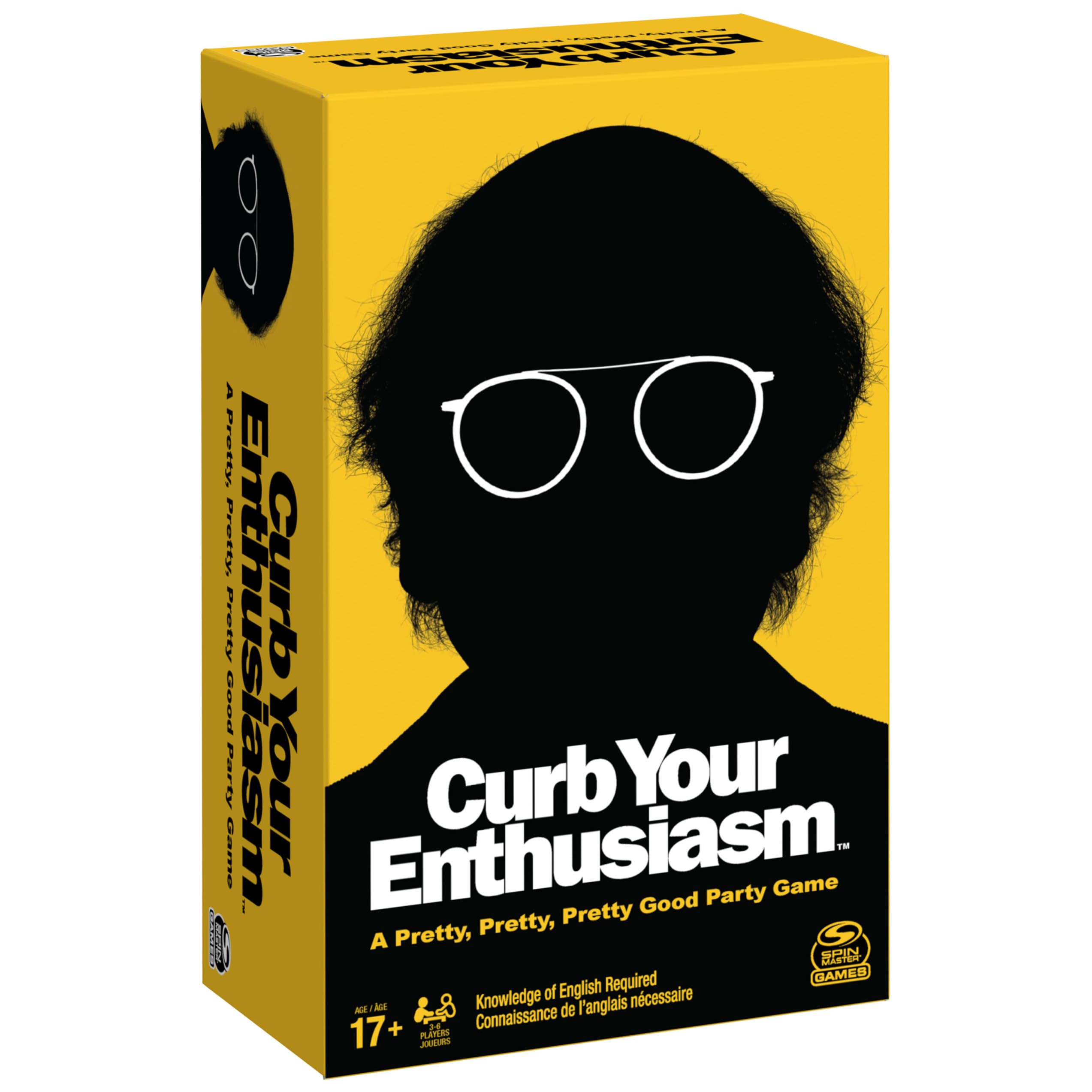 Curb Your Enthusiasm Hilarious Role-Playing Party Card Game, Ages 17 and Up