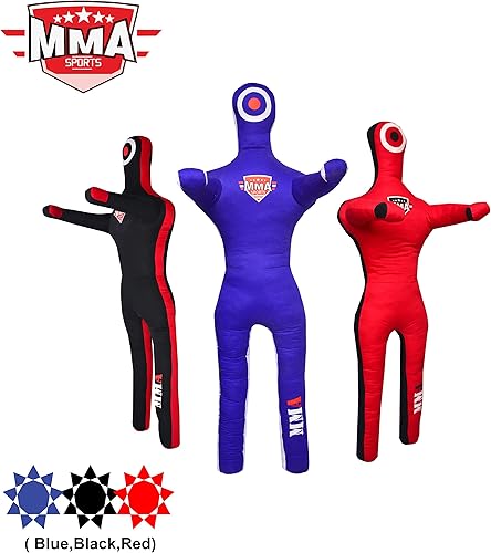 Miniatura 7 de Sports Brazilian JIU Jitsu Grappling Submission Throwing Dummy Punching Heavy Bag Kick Boxing Dummies UNFILLED