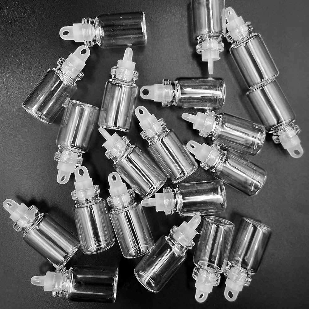 50% 1ml 雑貨品 Amazon.co.jp: LEFV プラスチックストッパー付きミニガラス