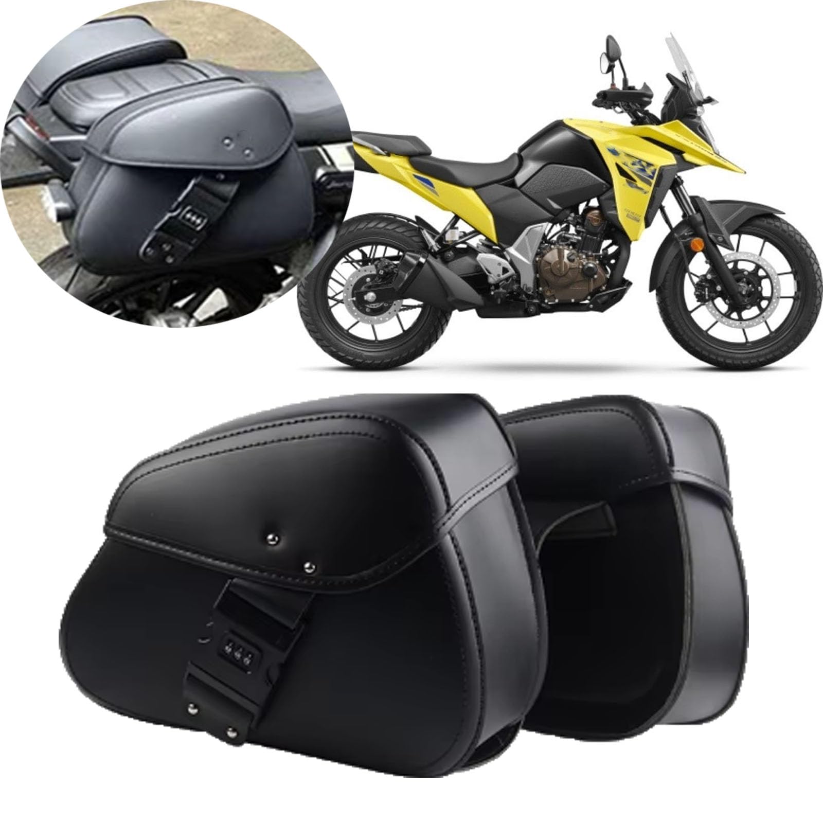 Amazon | HJSYYDS V-ストローム250SX 2024-2022 アクセサリー サイド