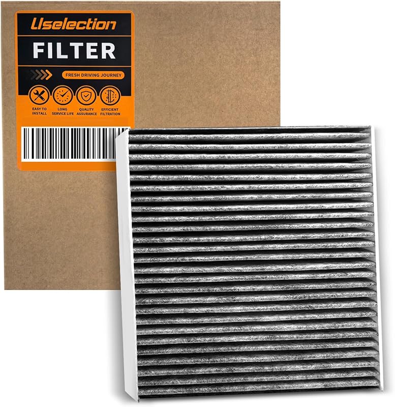 Filtro de ar-condicionado de cabine CF12552 com carvão ativado Uselection para Nissan e INFINITI – 1 unidade