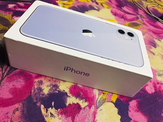Apple iPhone 11 (128GB) - Purple (Includes EarPods, Power Adapter