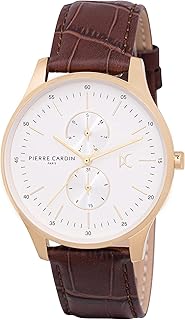 ساعة للرجال من بيير كاردان - موديل CPI.4031, ذهبي، انالوج