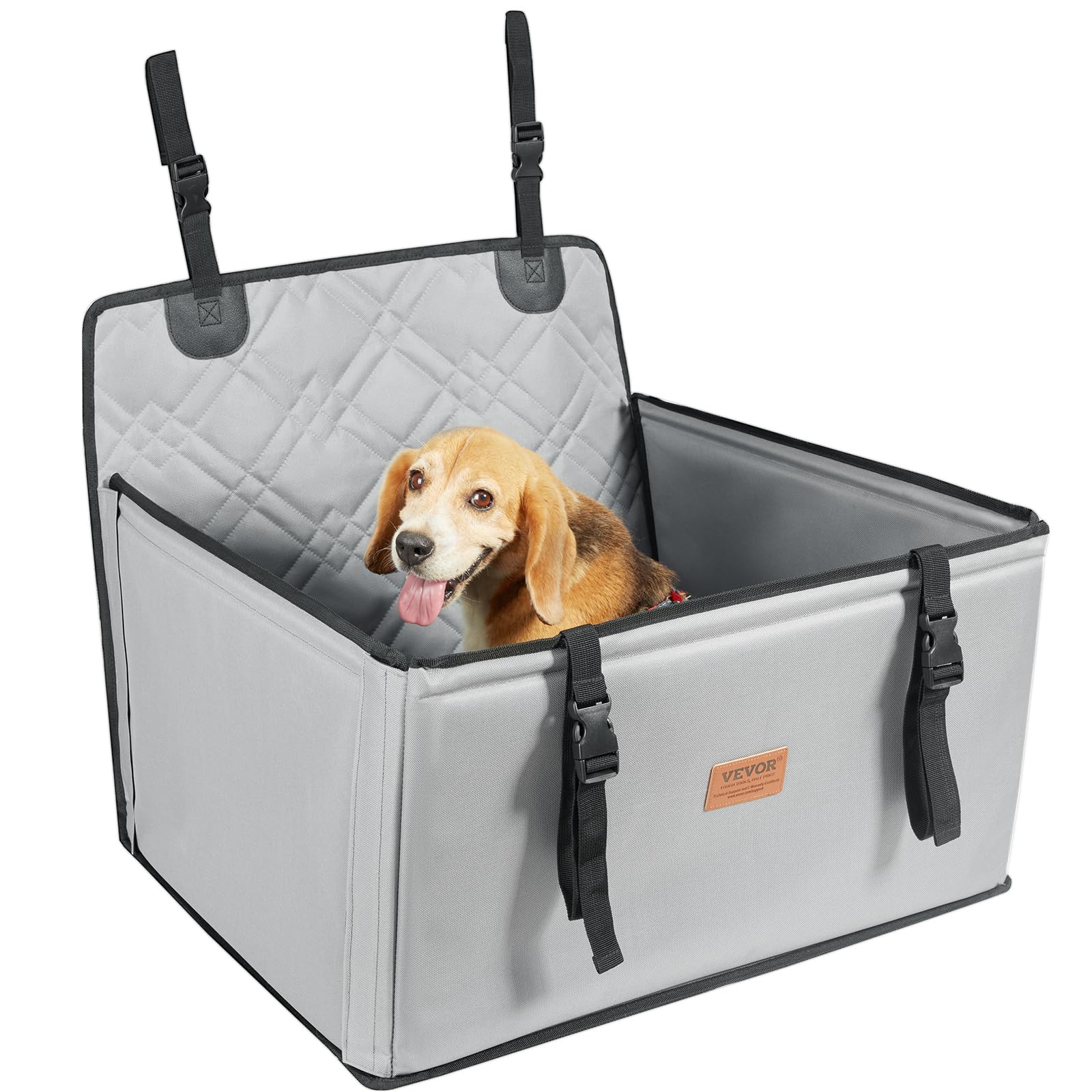 Seggiolino Auto Per Cani OKYUK 2 In 1, Impermeabile E Antiscivolo, Per Taglie Piccole E Medie, Nero - Foto 12