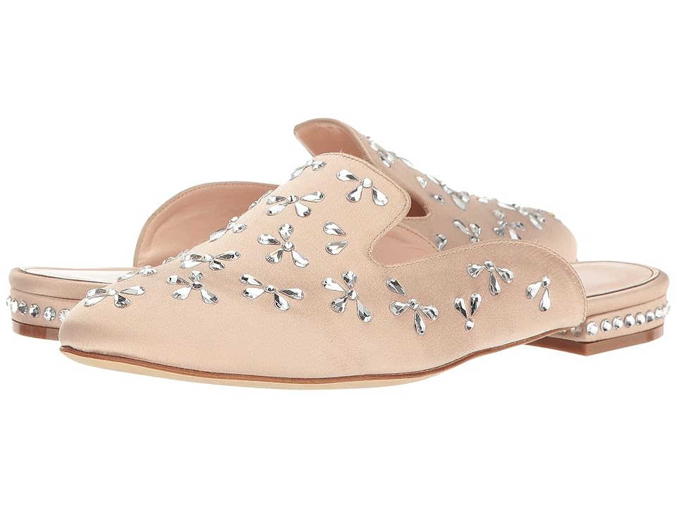 

Oscar de la Renta Audrey (Nude Satin/Crystals) Women's Shoes