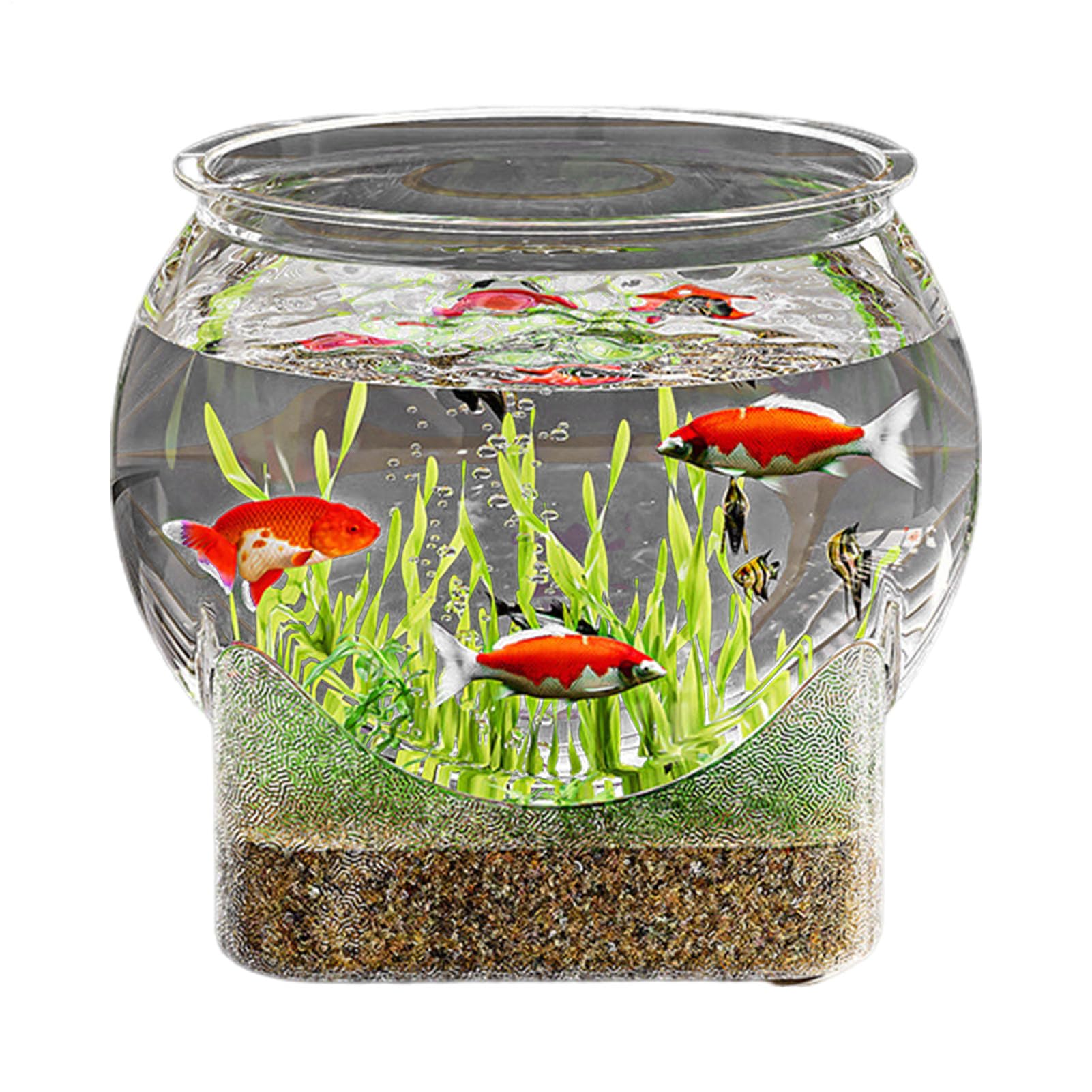 Aquariums Fish Bowls Clear Aquarium Fish Tank Small Aquariums For Home Workplace Desktop Fish Tank Flower Vase Centerpiece