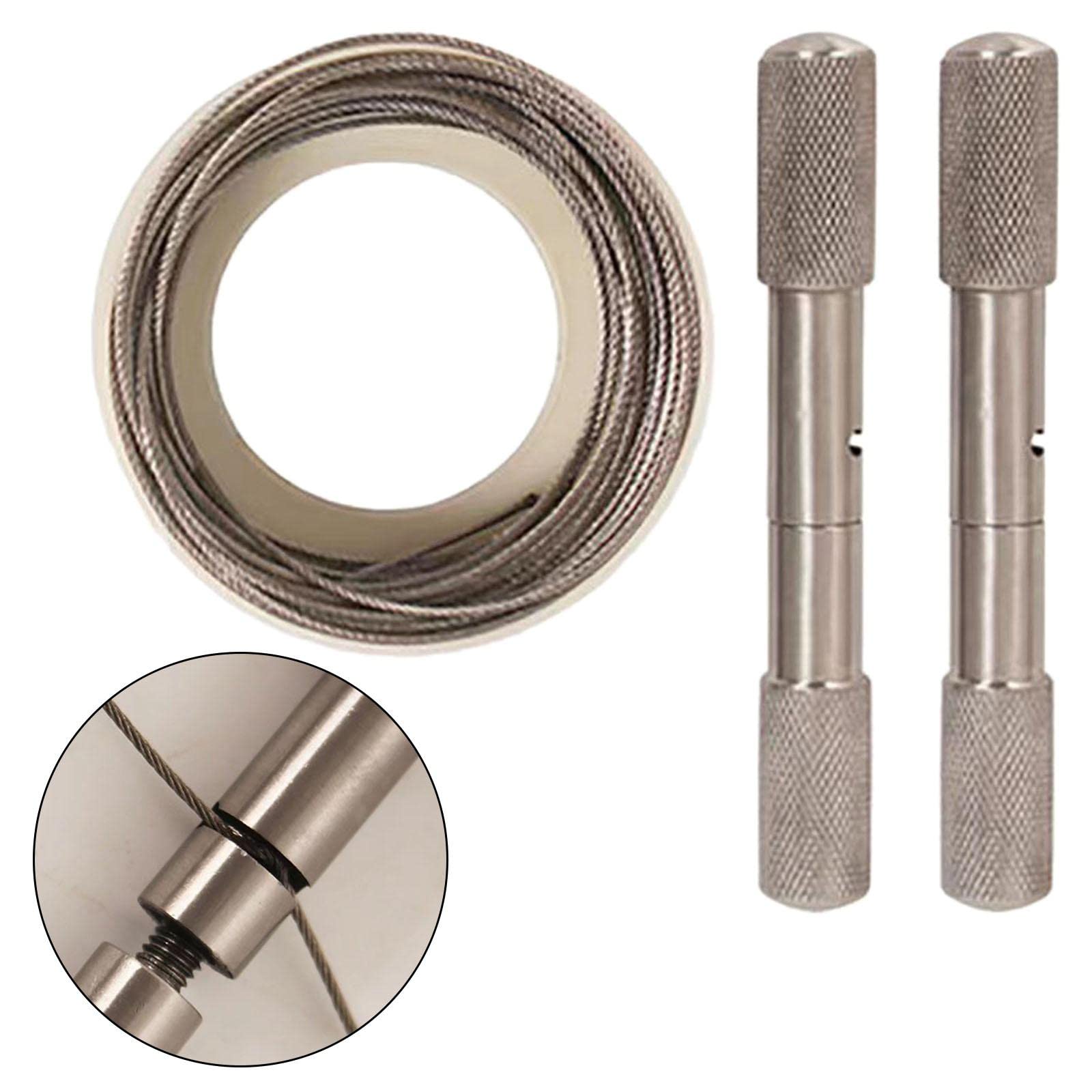 Portable Stainless Steel Wire Saw for Camping Fishing Travel Carpentry and Hoof Trimming