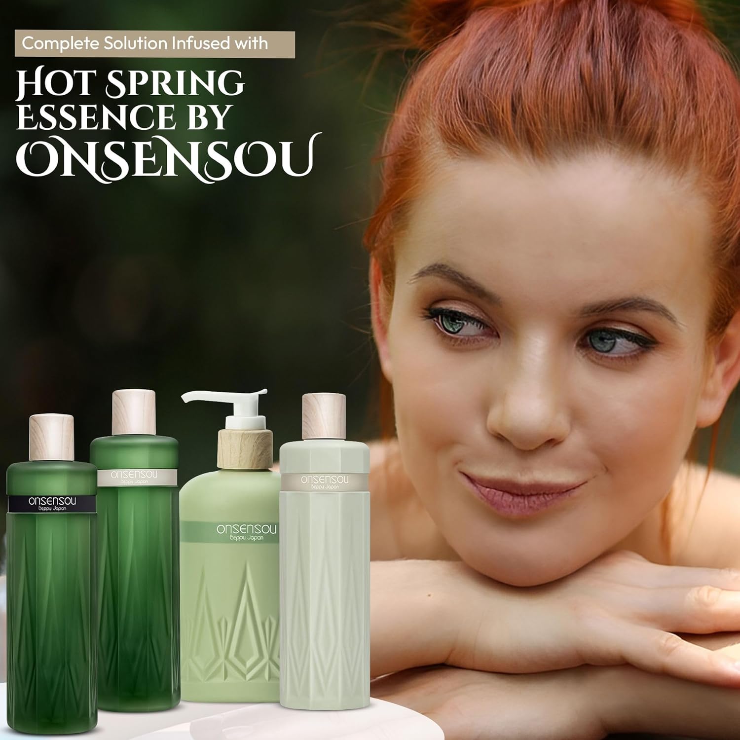 Clarifying Shampoo and Conditioner Set for Oily Scalp & Damaged Hair Women & Men, Sulfate Free Shampoo & Deep Conditioner with Green Algae & Hot Spring Yeast Extract From Japan, ROUTINE CARE