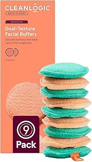 CleanLogic Almohadillas faciales exfoliantes ...