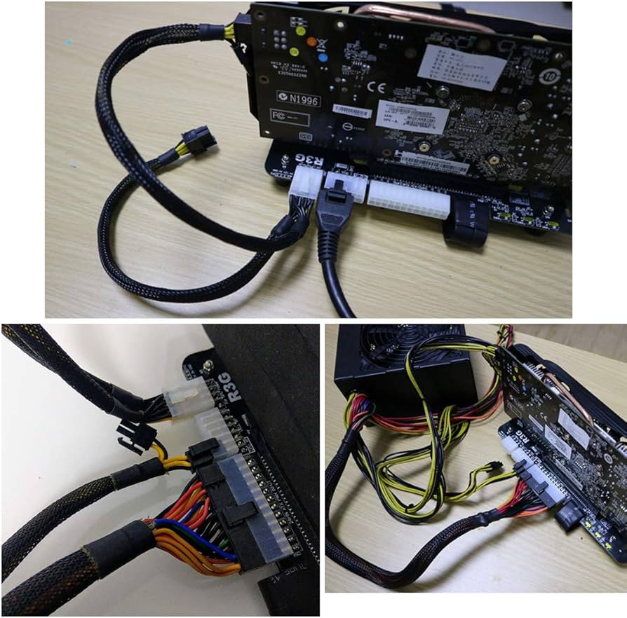 ADT-Link M.2 Key M NVMe External Graphics Card Stand Bracket with