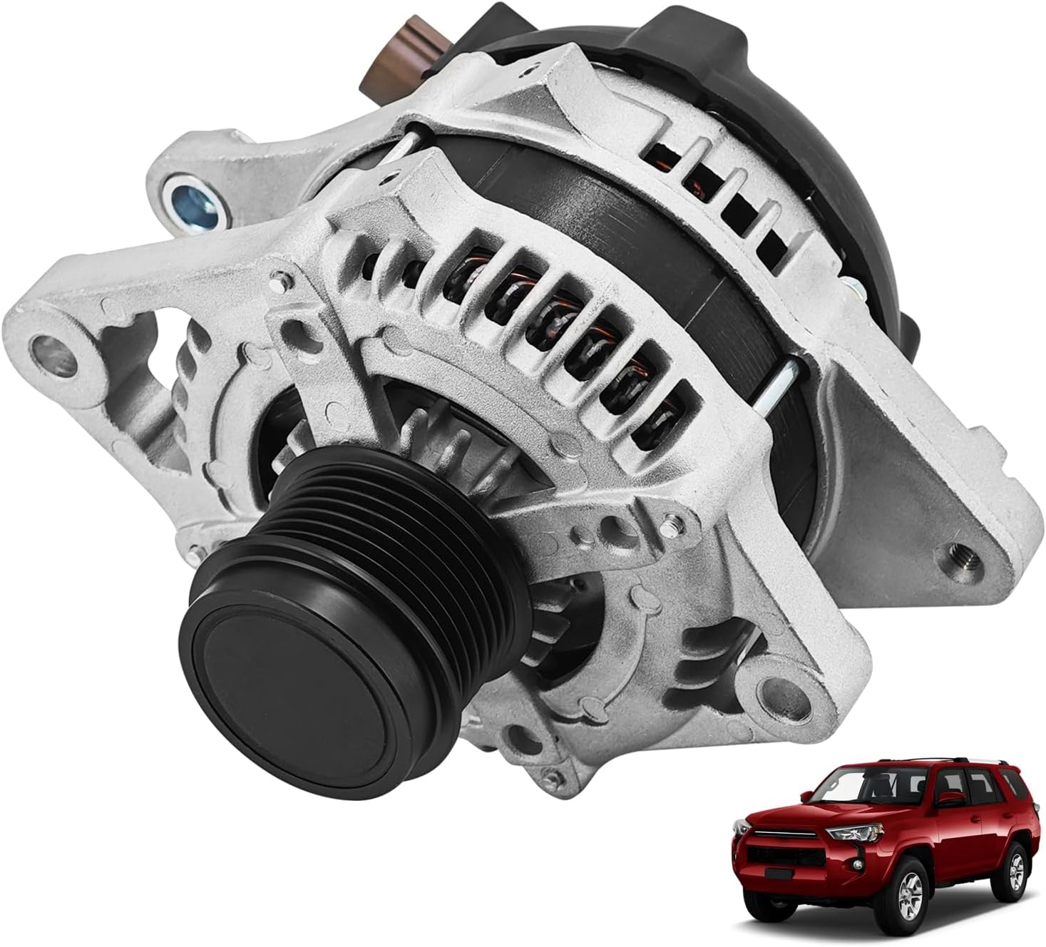 Alternator 150A Compatible with Toyota 4Runner 2010-2023 4.0L V6 replace# 27060-31190 1042102860 1042102863