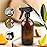 Wedama Amber Glass Spray Bottles, 16 oz Glass Spray Bottles for Cleaning Solutions and Essential Oils, Refillable Empty Spray Bottle with Adjustable Nozzles for Alcohol, Plant and Hair Care (1 Pack)