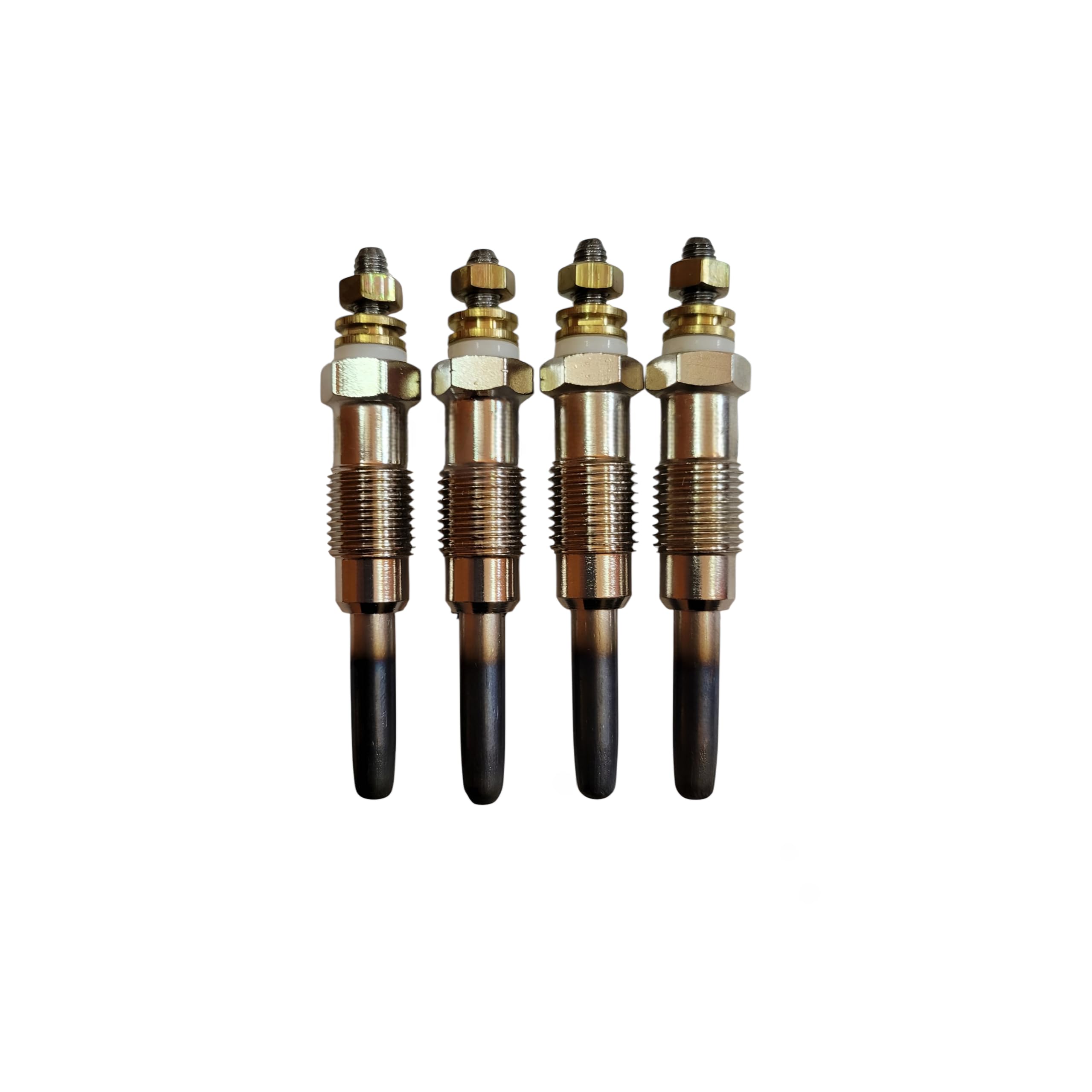 Diesel Glow Plug (Set of 4) | Compatible with Piaggio Ape, Mahindra Alfa, Bajaj Maxima & Greaves Garuda Diesel Three-Wheelers (200–400cc) | Dual Coil, Fast Heating, Long Life | TBS – The Black Smith-image-27