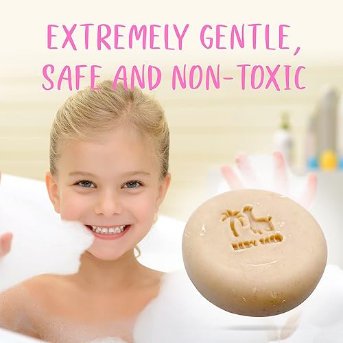Miniatura 9 de Barra de jabón para bebés con yogur griego y leche de coco, procesada naturalmente en frío a partir de ingredientes orgánicos, extra hidratante para