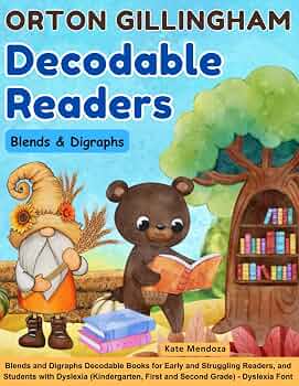 Orton Gillingham Decodable Readers: Blends and Digraphs Decodable
