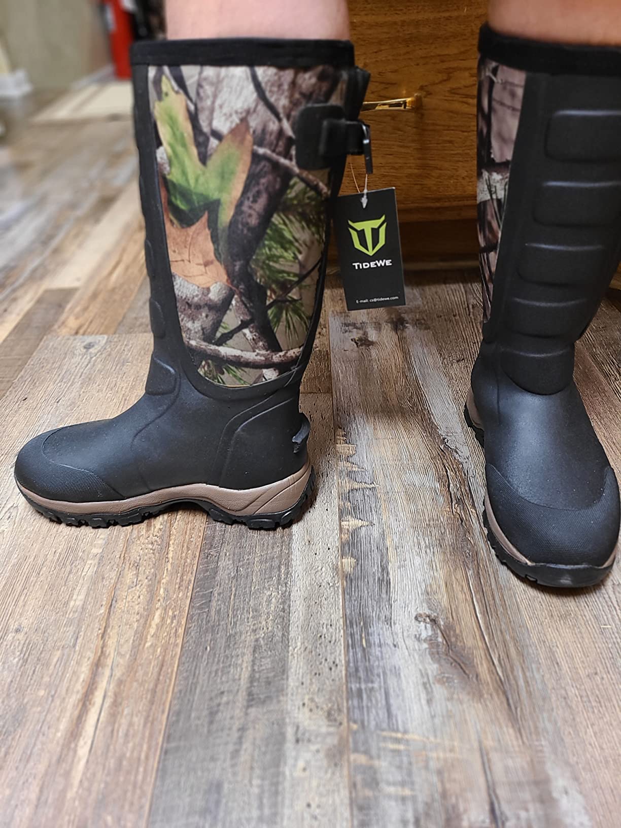 TIDEWE Hunting Boots Snake Proof for 