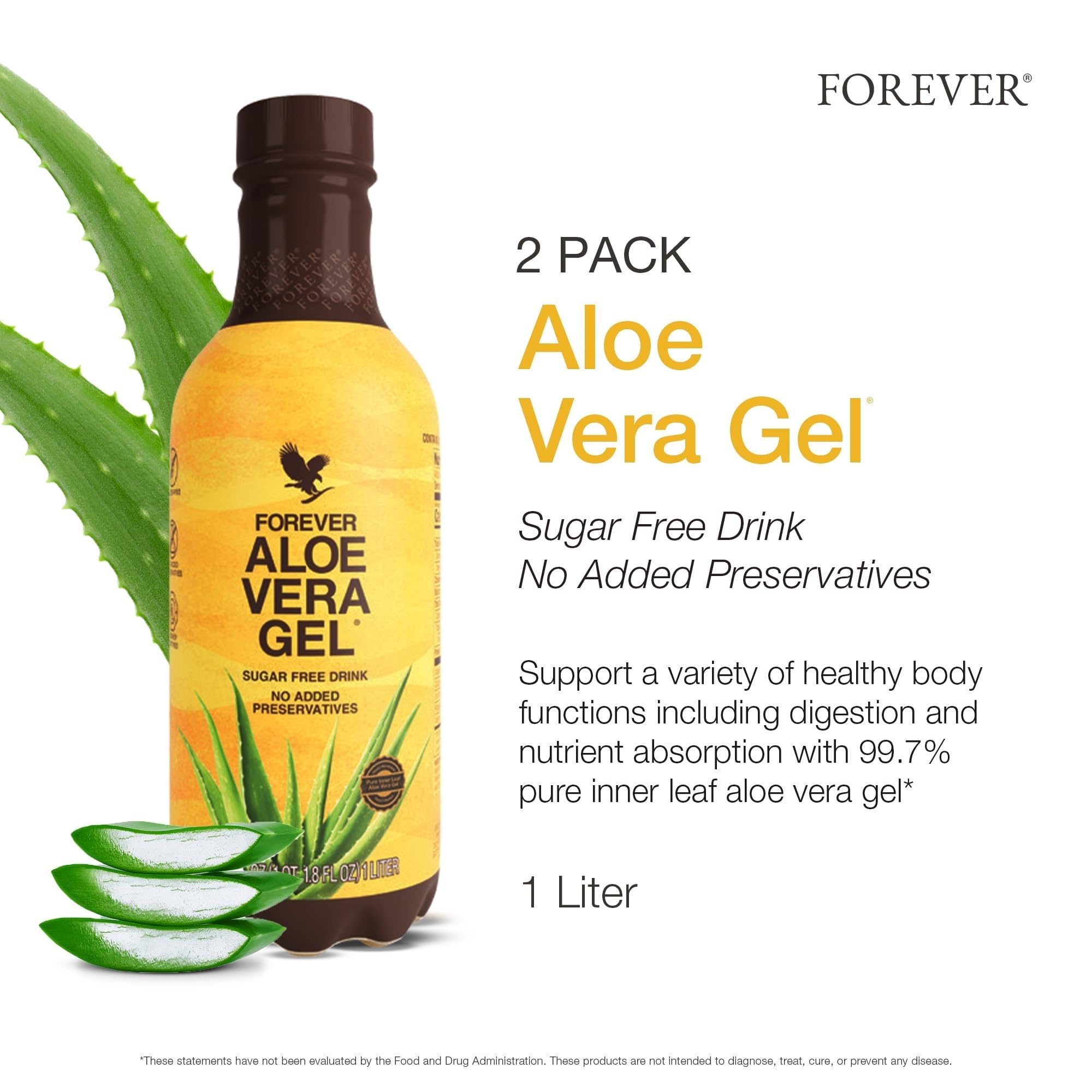 Amazon.com: Forever Living - Forever Aloe Vera Gel - 99.7% Pure 