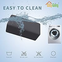 Vista 7 de Easy-Going Funda Elástica para Otomana Longitud 20-30 pulgadas Taburete de Almacenamiento Plegable Protector de Muebles Funda Rectangular Suave