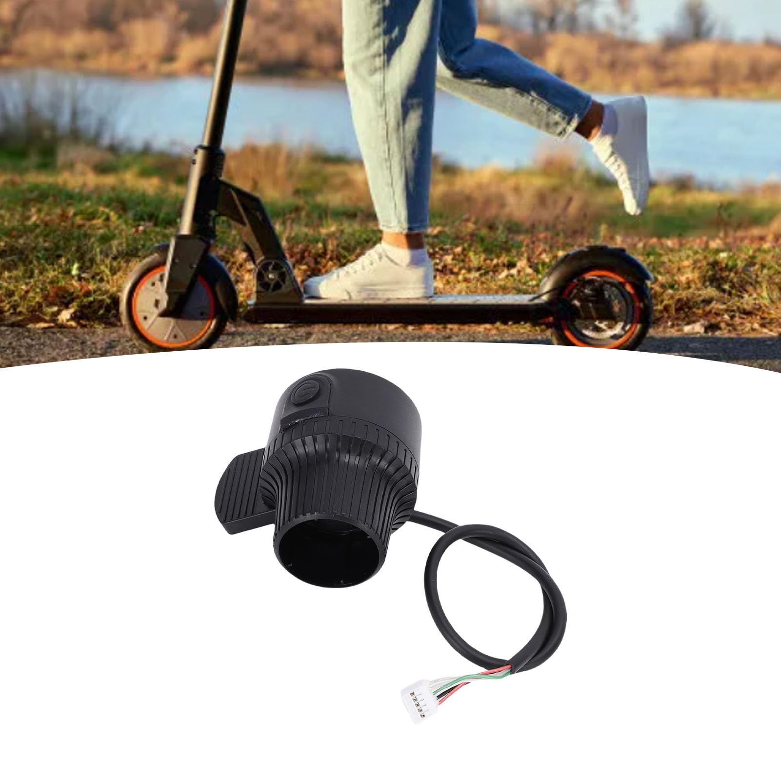 Acceleratore a Pollice Acceleratore di velocità per KuKirin G2 G3 G4, Sensibile in Gomma per Scooter Elettrico