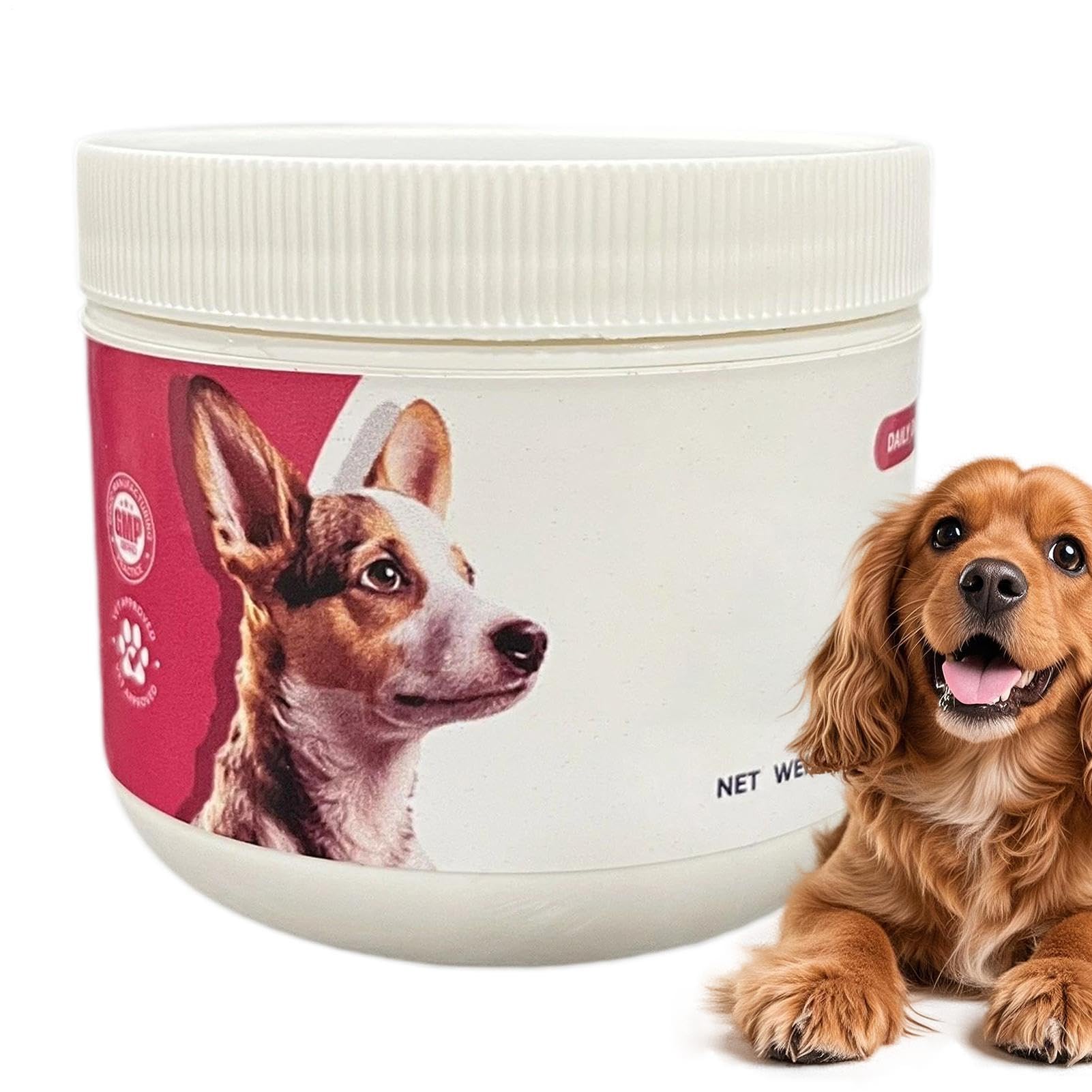 Pet Supplements | 60g Gut Support Powder | Puppy Nutrient Digestion Booster | for Veterinary Travel & Daily Routine Indoor Outdoor Camping – Small Animal Probiotic Health Aid | Nutritional Dog & Cat F