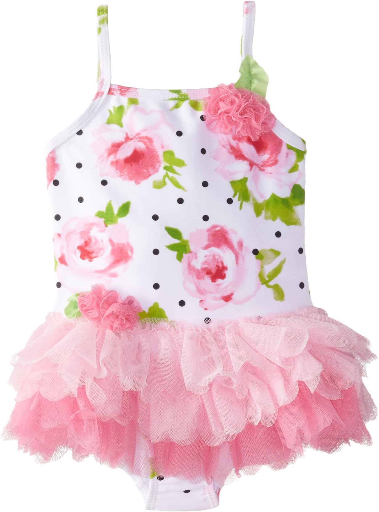 Kate Mack Little Girls' Toddler La Bella Rosa Skirted Tank