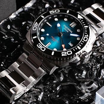 Viqueria Prometeo Orologio Uomo Automatico Acciaio 43mm Quadrante Rosso Fumé – Pelle Italiana, Vetro Zaffiro