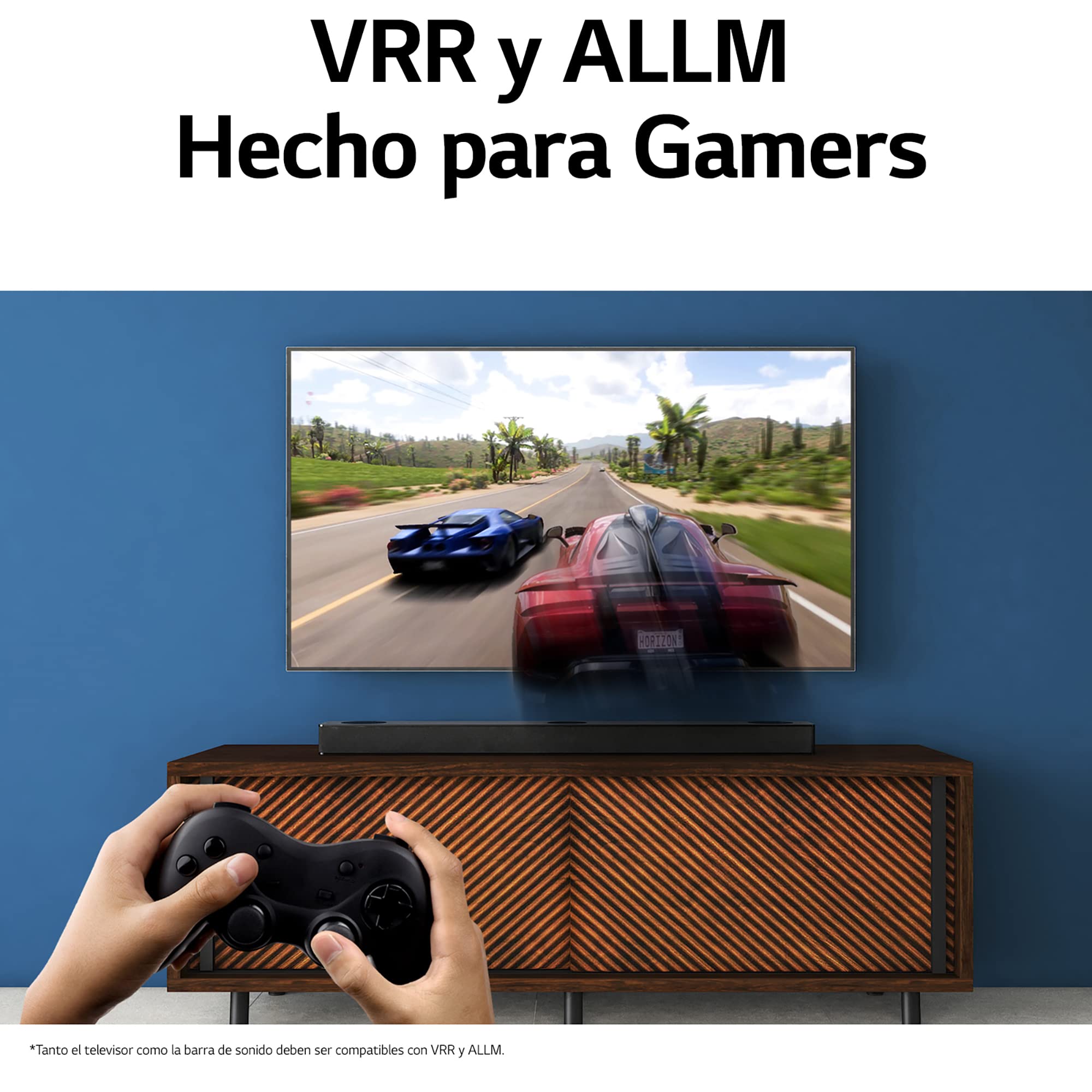 LG S80QY - Barra de Sonido Inteligente, 480W, 3.1.3 Canales con Triple Altavoz Atmos Vertical, Compatible con Altavoces Traseros SPQ8-S, Sonido Envolvente Dolby Atmos, DST:X e IMAX, Color Negro