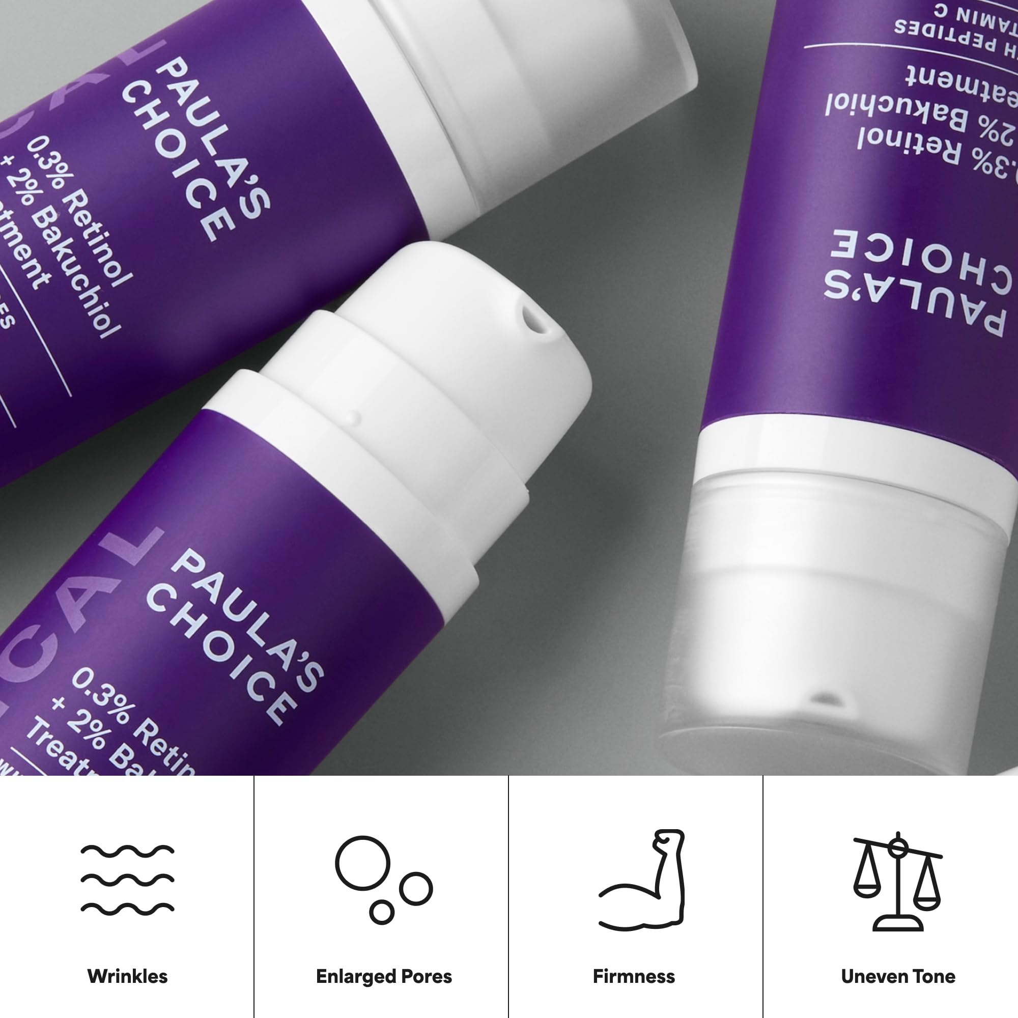 Paula's Choice Clinical 0,3% Retinol + 2% Bakuchiol Treatment, 30 ml