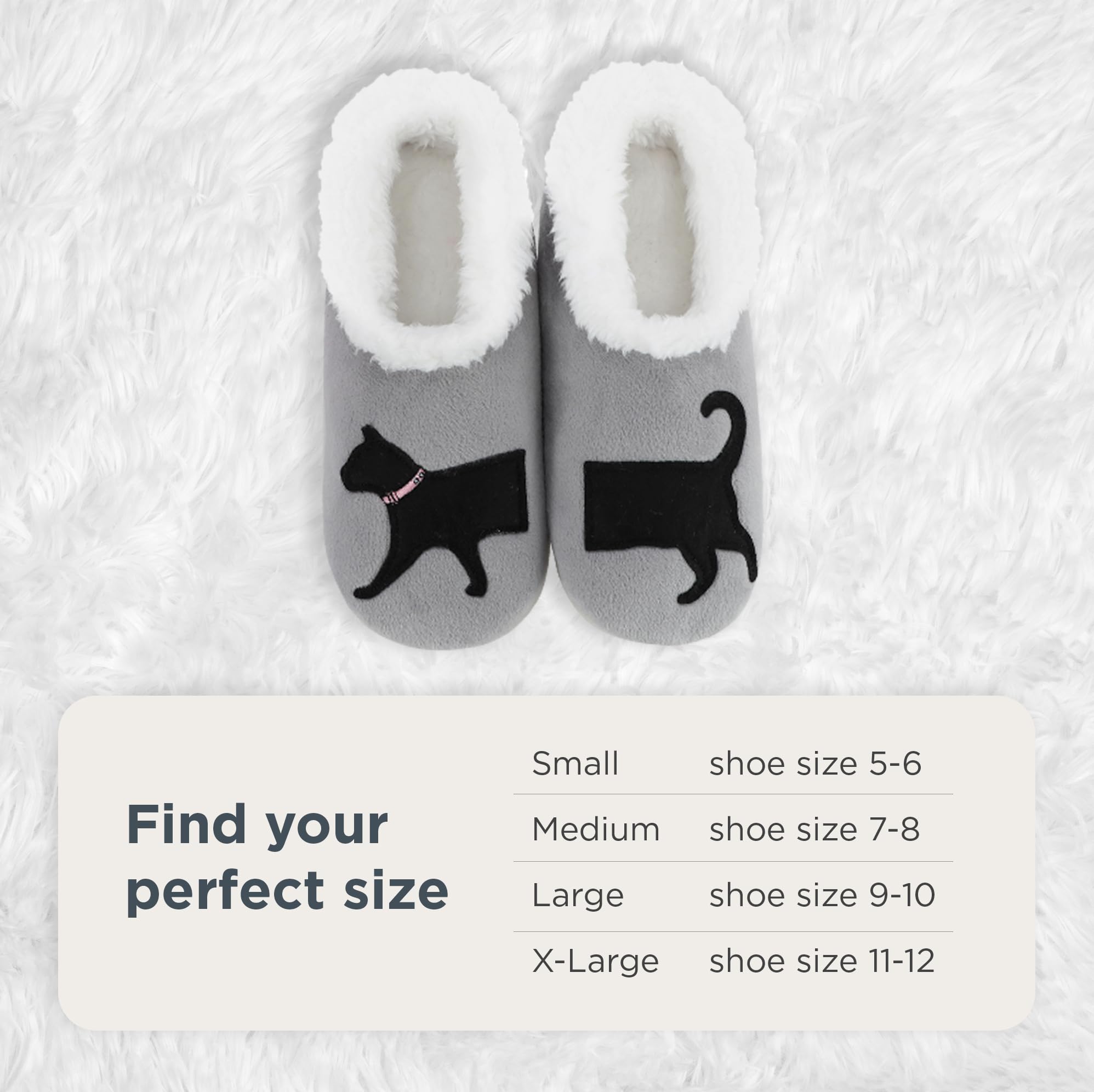 Snoozies Boozies Fun Hausschuhe Weiche rutschfeste Sohle