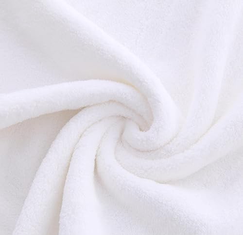 Miniatura 61 de Paquete de 8 pañitos grandes para bebés, de 20 por 10 pulgadas, son ultra absorbentes, se pueden lavar a mano, ideales para recién nacidos, toalla