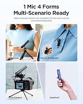 Amazon.com: BOYA Magic-03 Wireless Lavalier Microphone