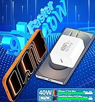 Vista 3 de [Apple MFi Certified] iPhone 17 Charger Fast Charging, LANWK 2Pack 40W USB-C Charger Block Dynamic Power Adapter Type C Wall Charger with 6FT Type-C