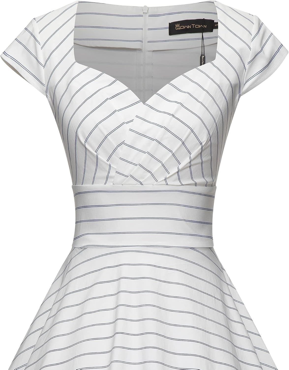 GownTown Womens Dresses Party Dresses 1950s Vintage Dresses Swing Stretchy Dresses - Image 5