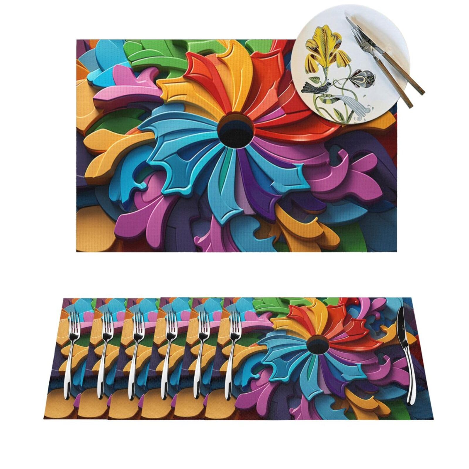 Set de table tissé lavable pour protéger votre table des taches et de la chaleur