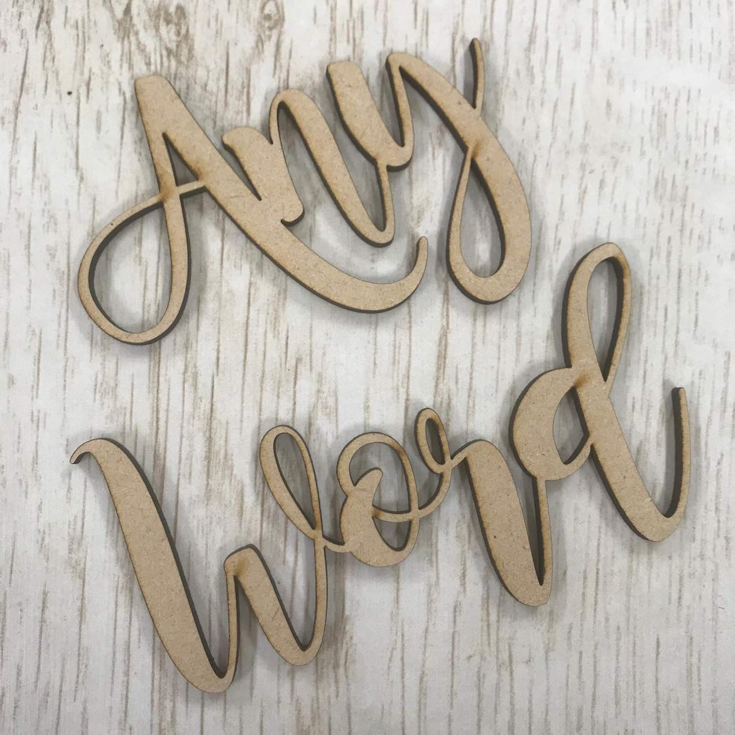 Custom Personalised Large Wooden Name Plaque Wall Sign Nursery Decor