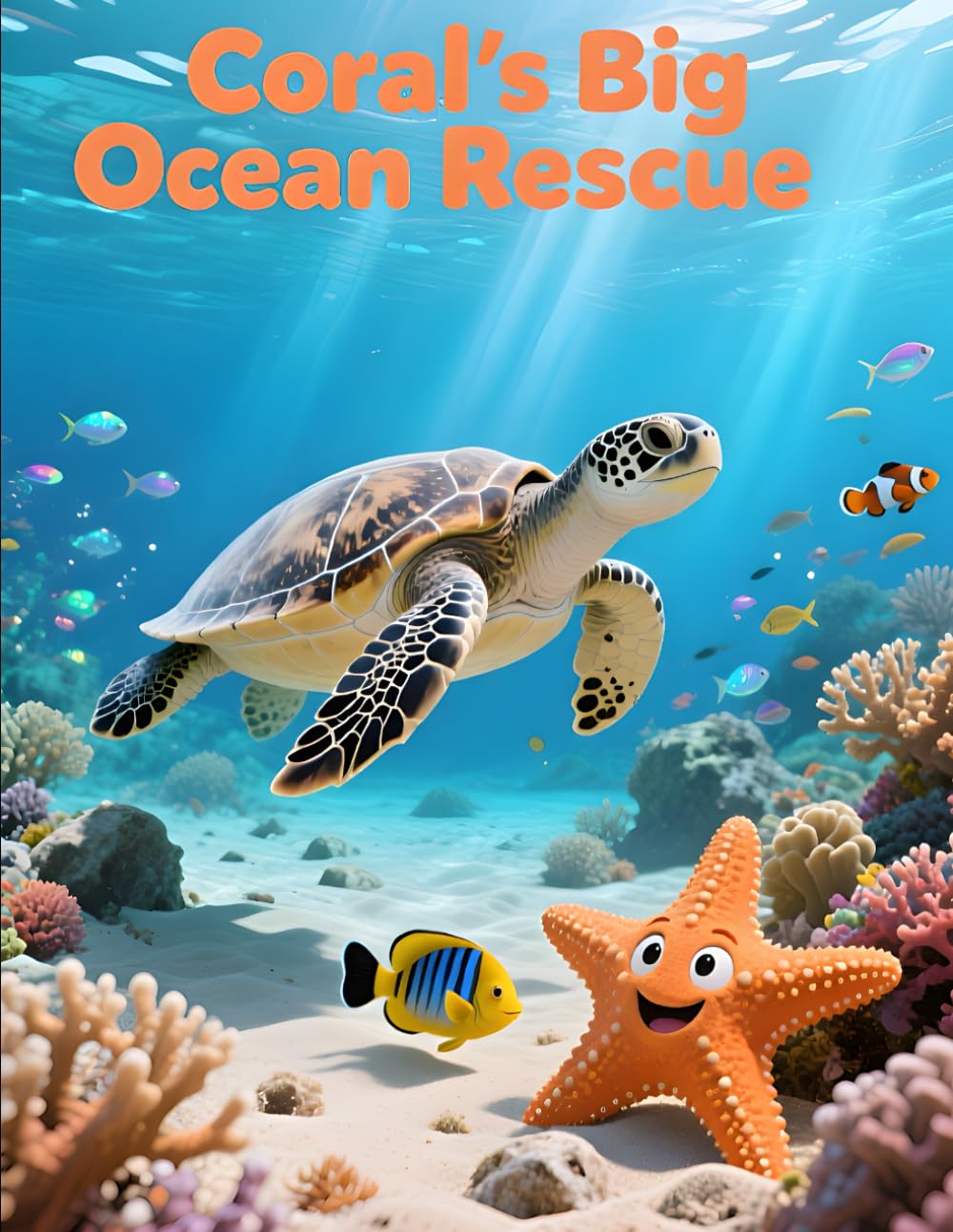 Coral's Big Ocean Rescue: A Heartwarming Underwater Adventure About Friendship, Teamwork, and Caring for Our Blue Planet
