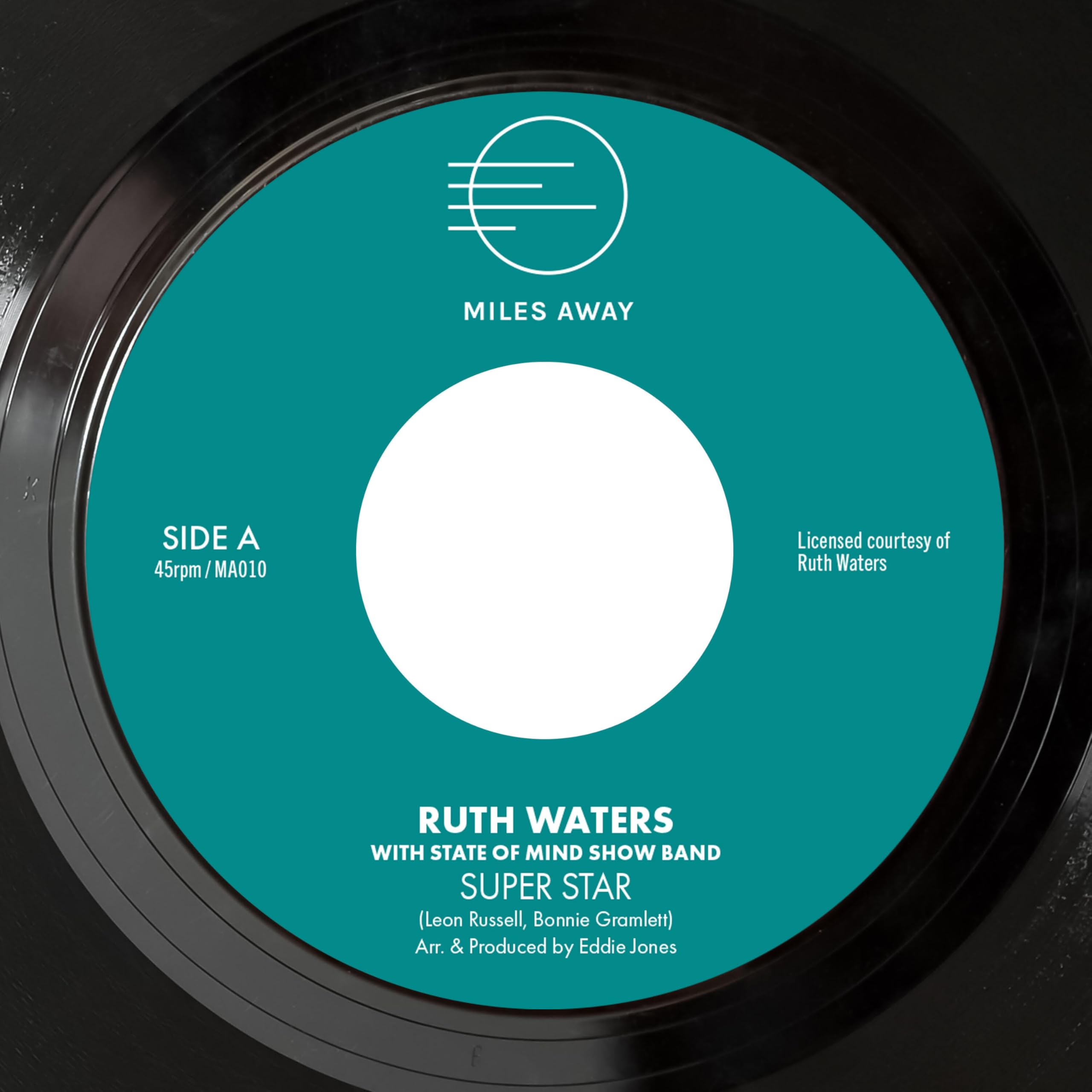 WATERS, Ruth feat STATE OF MIND SHOW BAND - Super Star - Vinyl (7"")