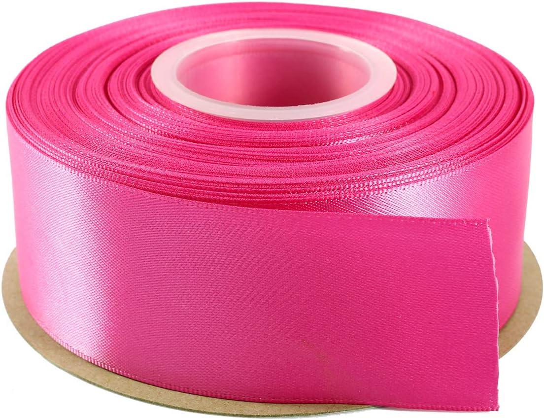 ITIsparkle 38mm Double Faced Satin Ribbon 22 Meters-Roll Set for Gift Wrapping Party Favor Hair Braids Hair Bow Baby Shower Decoration Floral Arrangement Craft Supplies