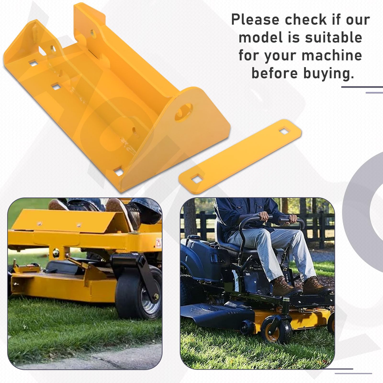 Amazon.com: 127156 Hitch Kit Compatible with Hustler Raptor