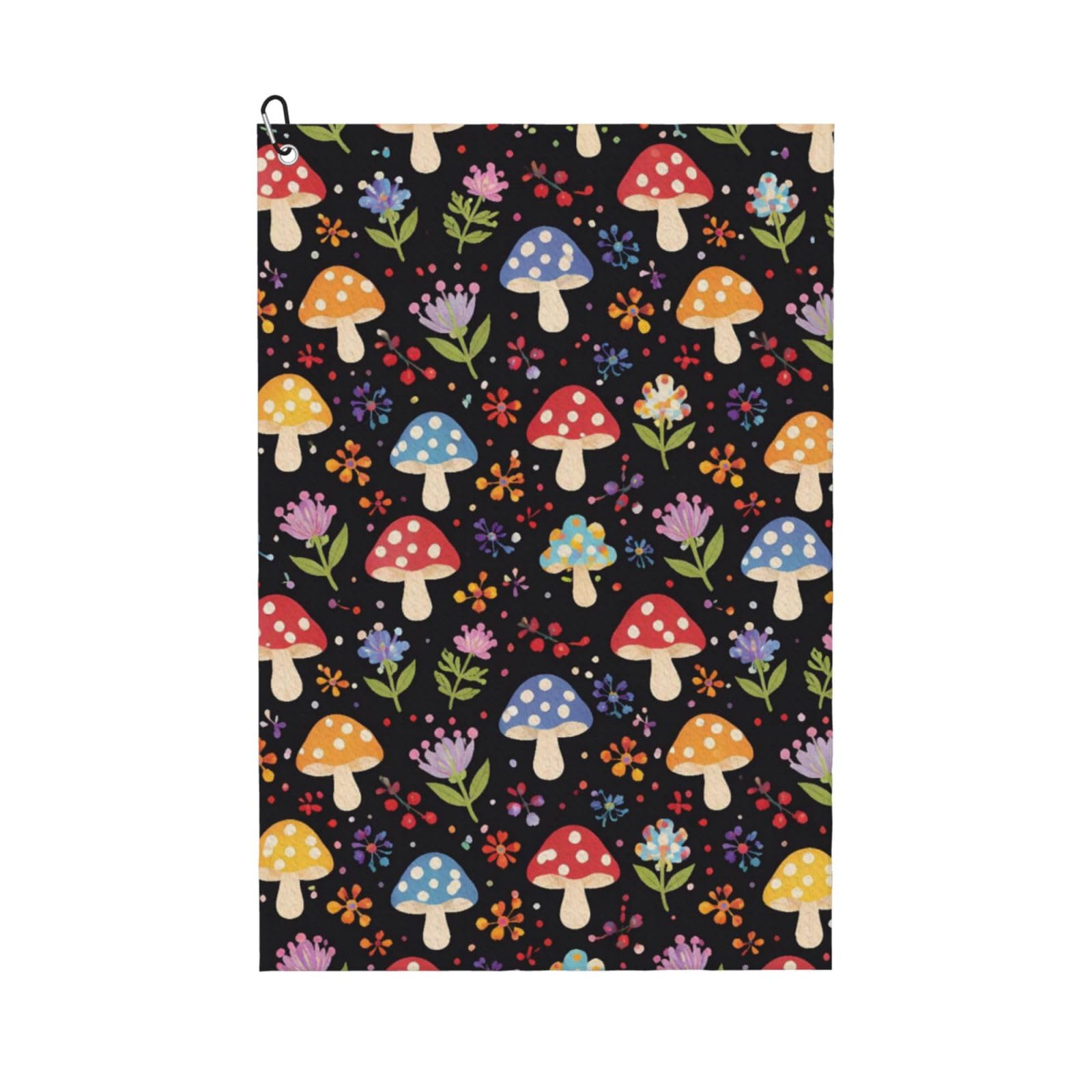 BSDFGSDD Mushroom Flower Golf Towel 24 x 16 inches