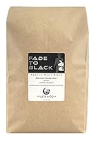 Vista 6 de River Moon Coffee, Granos de café tostado oscuro a negro, 16 onzas, extra oscuro, baja acidez, sin OMG, comercio directo, mezcla Fadernauts