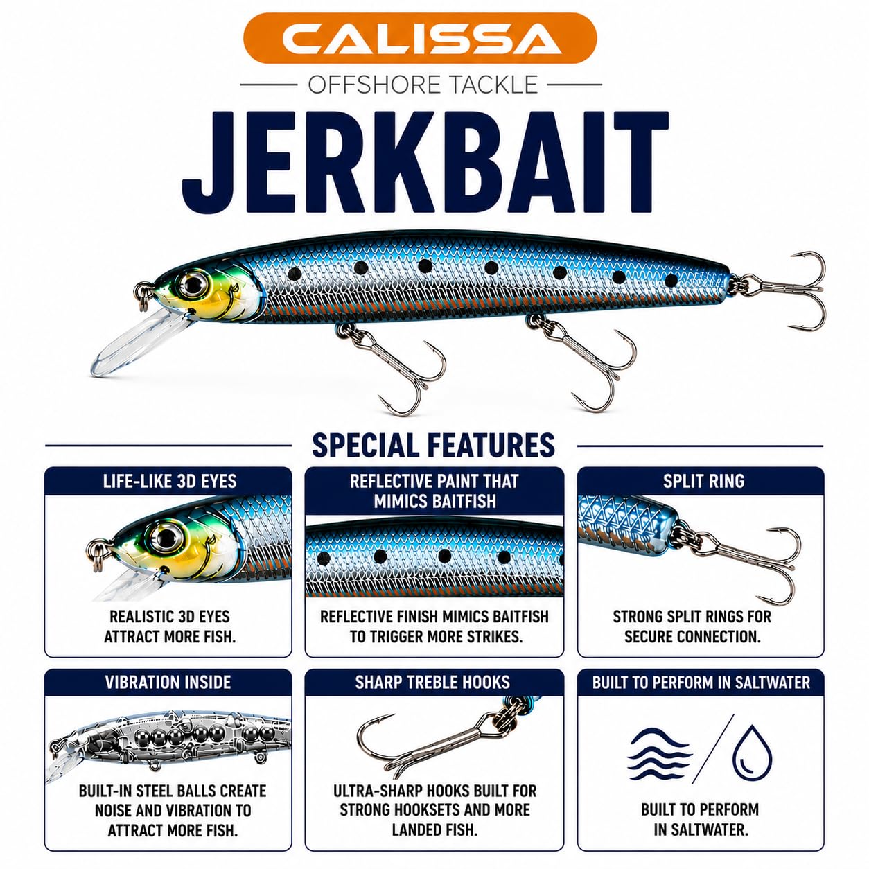 Amazon.com: California Inshore Special Flash Minnow 110